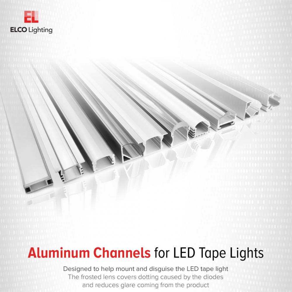 LED Tape with Deep Mount Aluminum Channel