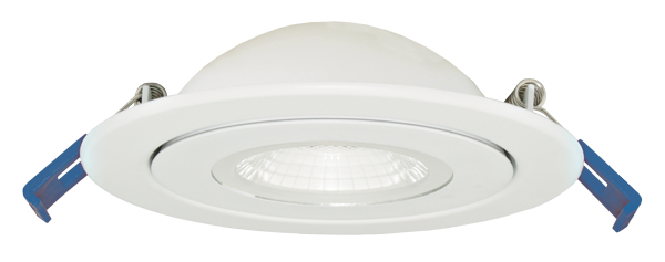 4" Floating Adjustable Eyeball Downlight with 5-CCT Switch
