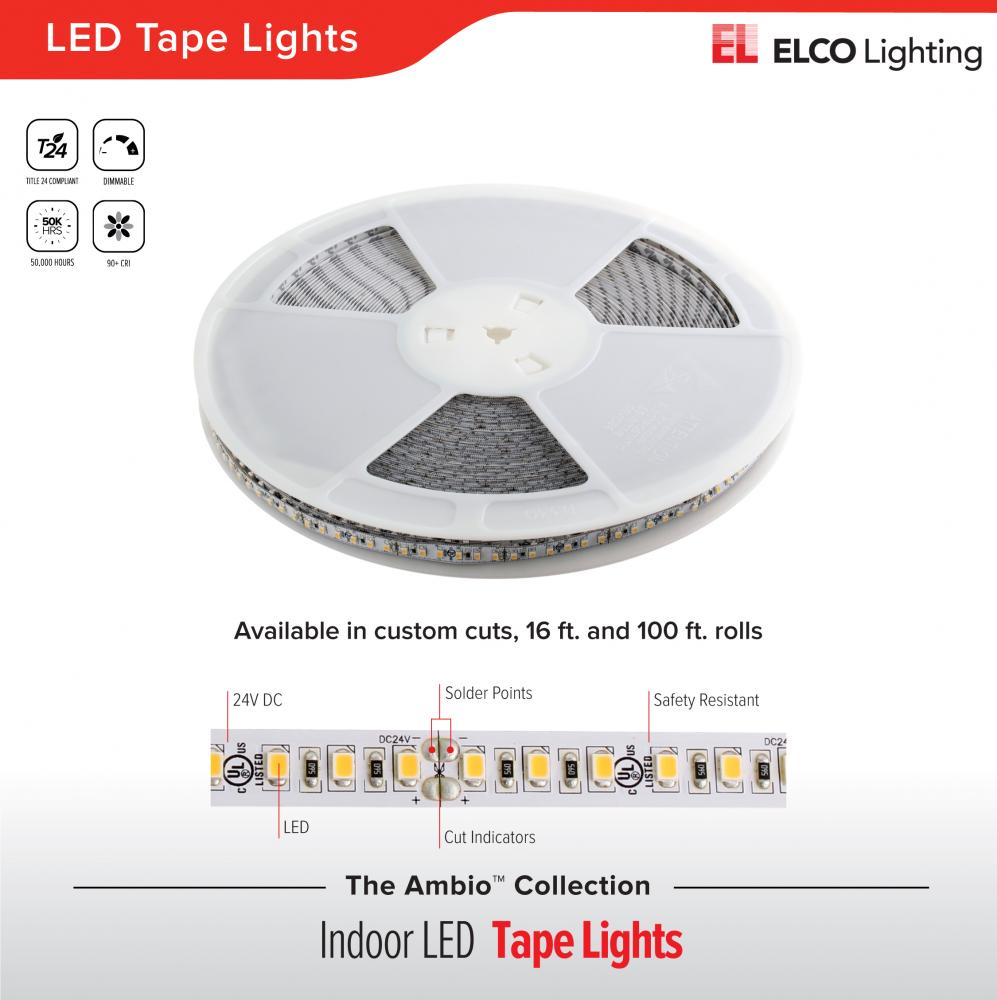 6W/ft. High Output Indoor LED Tape Light