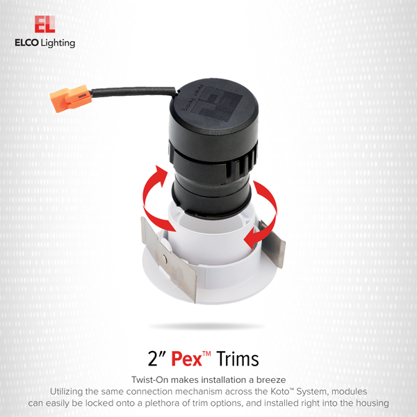 Pex™ 2" Round Adjustable Pinhole