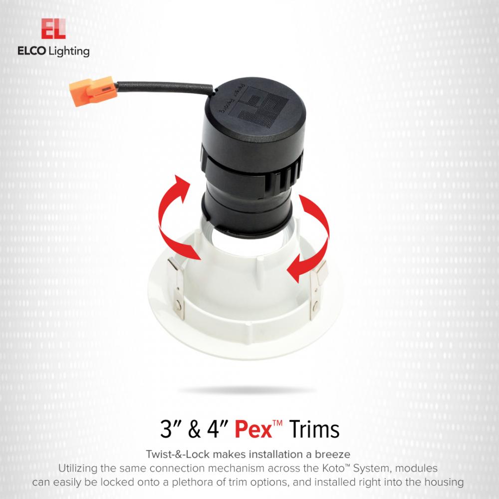 Pex™ 3" Round Adjustable Reflector
