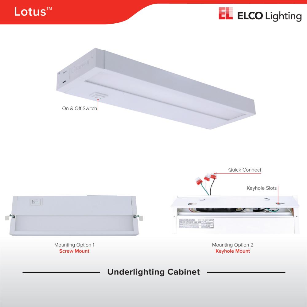 Lotus™ LED Undercabinet Light