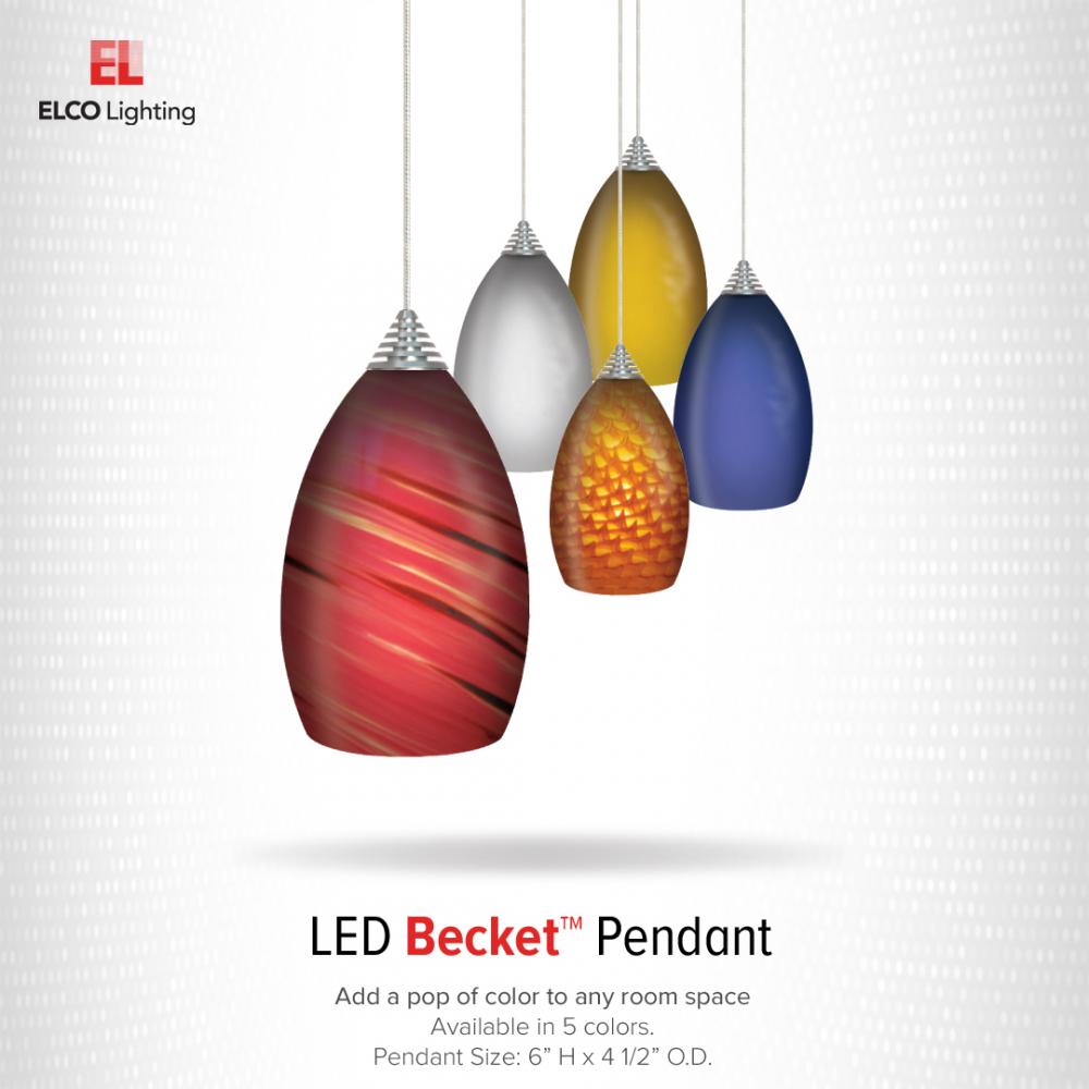 LED Becket™ Glass Pendants