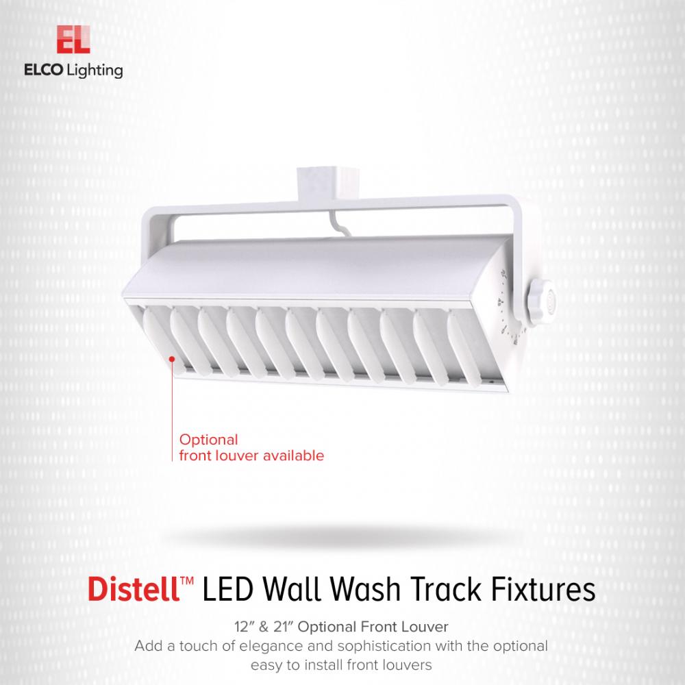 LED Distell™ Wall Wash Track Fixture