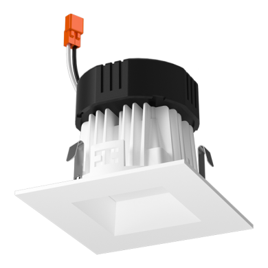 4" Square LED Reflector Insert with 5-CCT Switch