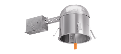 5" IC Airtight Shallow Remodel Housing for LED Inserts, 17W Max