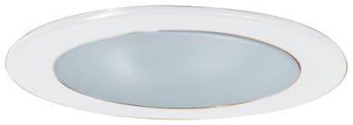 4" Shower Reflector Trim with Frosted Lens