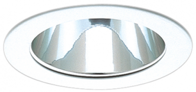 4" Reflector with Die-Cast Ring Trim