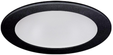 4" Frosted Lens Shower Trim with Deep Clear Reflector