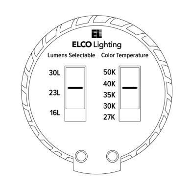 ELB25RCT5 Lumen & CCT Switch