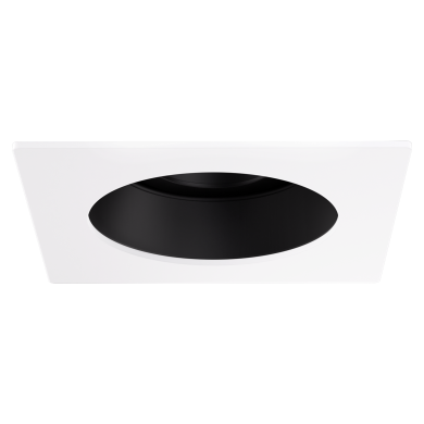 Black Reflector with White Ring