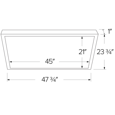 24"x48" Sky Panel™ with 5-CCT Switch