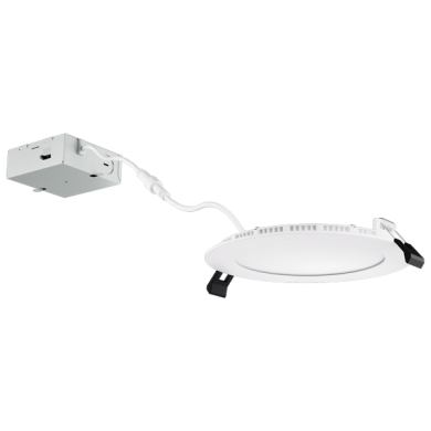 6" Ultra Slim LED Round Panel Light with 5-CCT Switch