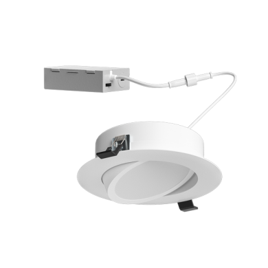 6" LED Recessed Gimbal Downlight with 5-CCT Switch