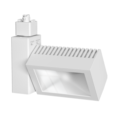 LED Boom™ Wall Wash Track Fixture with 5-CCT & 3-Wattage Switch