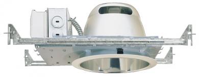 7" CFL Horizontal Downlight with Plaster Frame